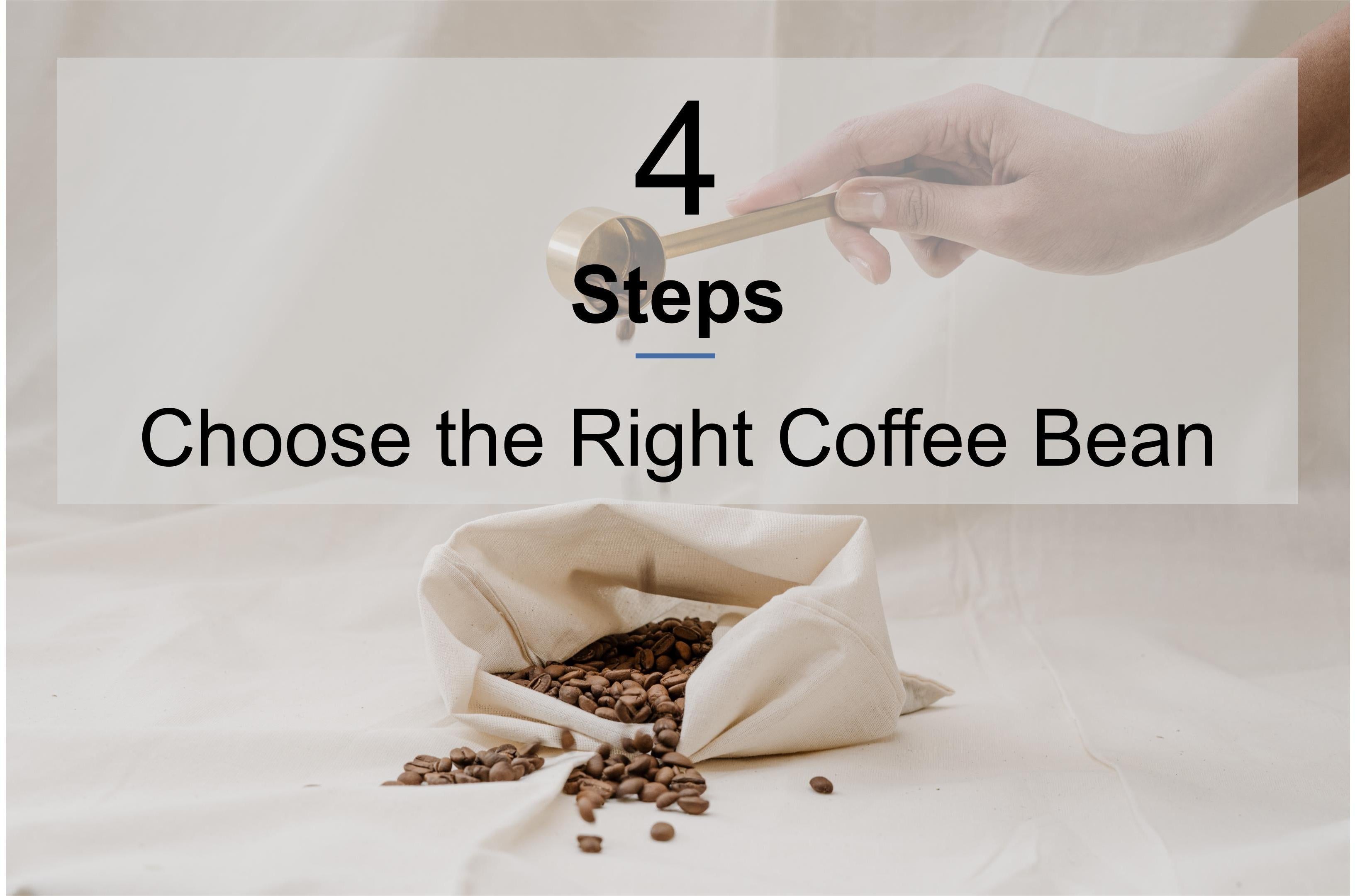 4 Steps to Choose the Right Coffee Bean Sweese