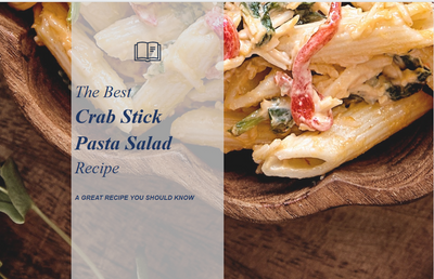 The Best Crab Stick Pasta Salad Recipe