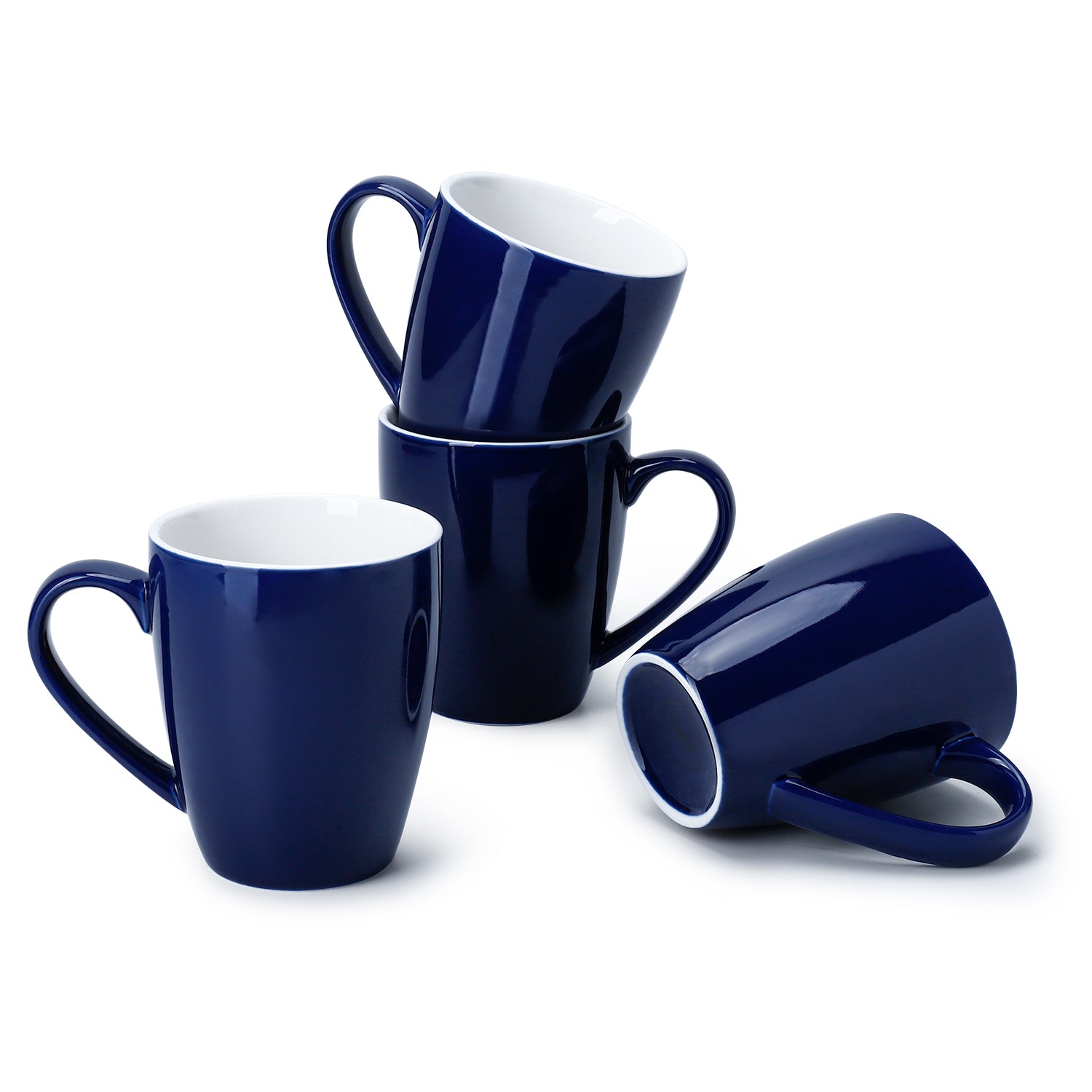 Sweese 601.414 Porcelain Mugs - 16 Ounce (Top to the Rim) for