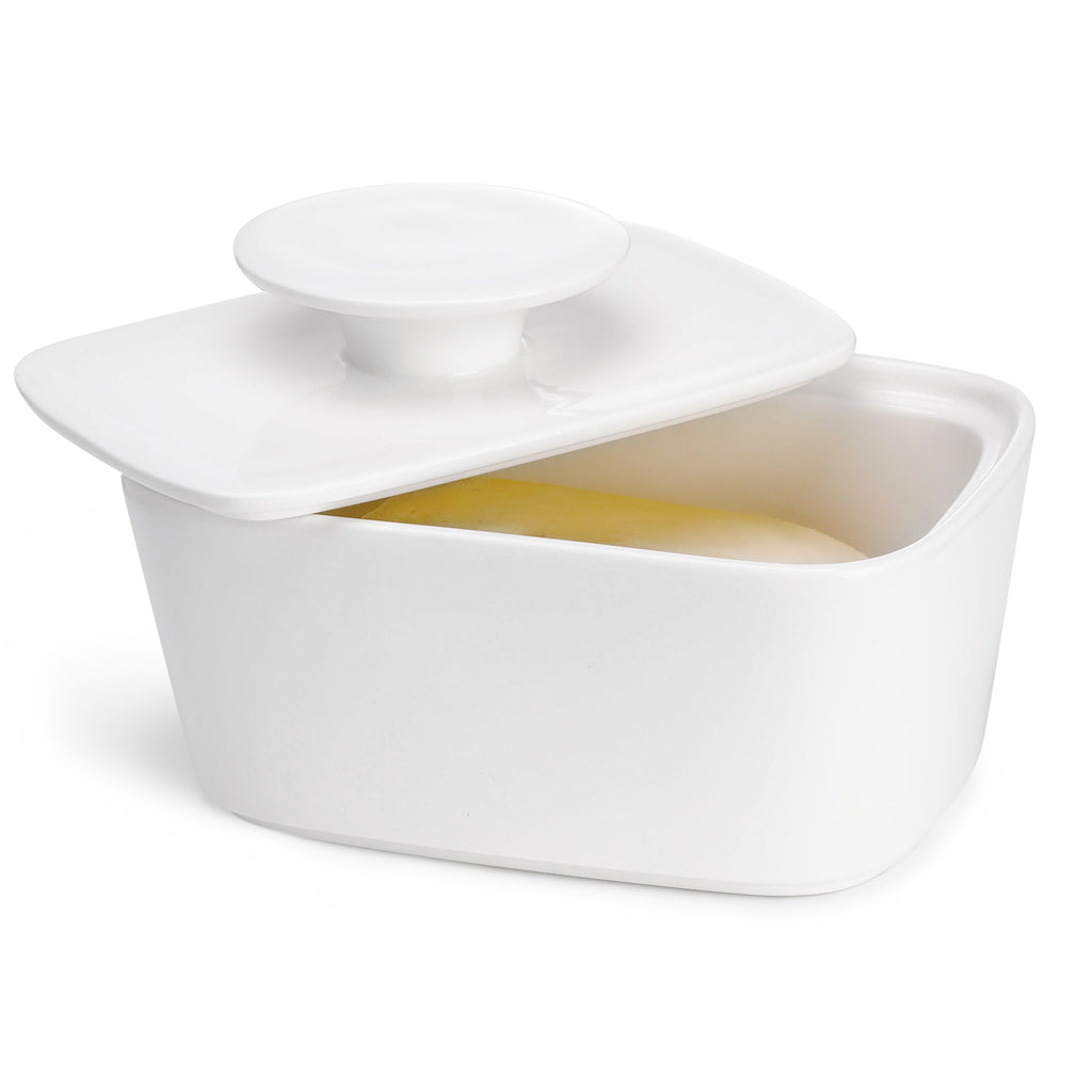 Large Butter Dish with Lid