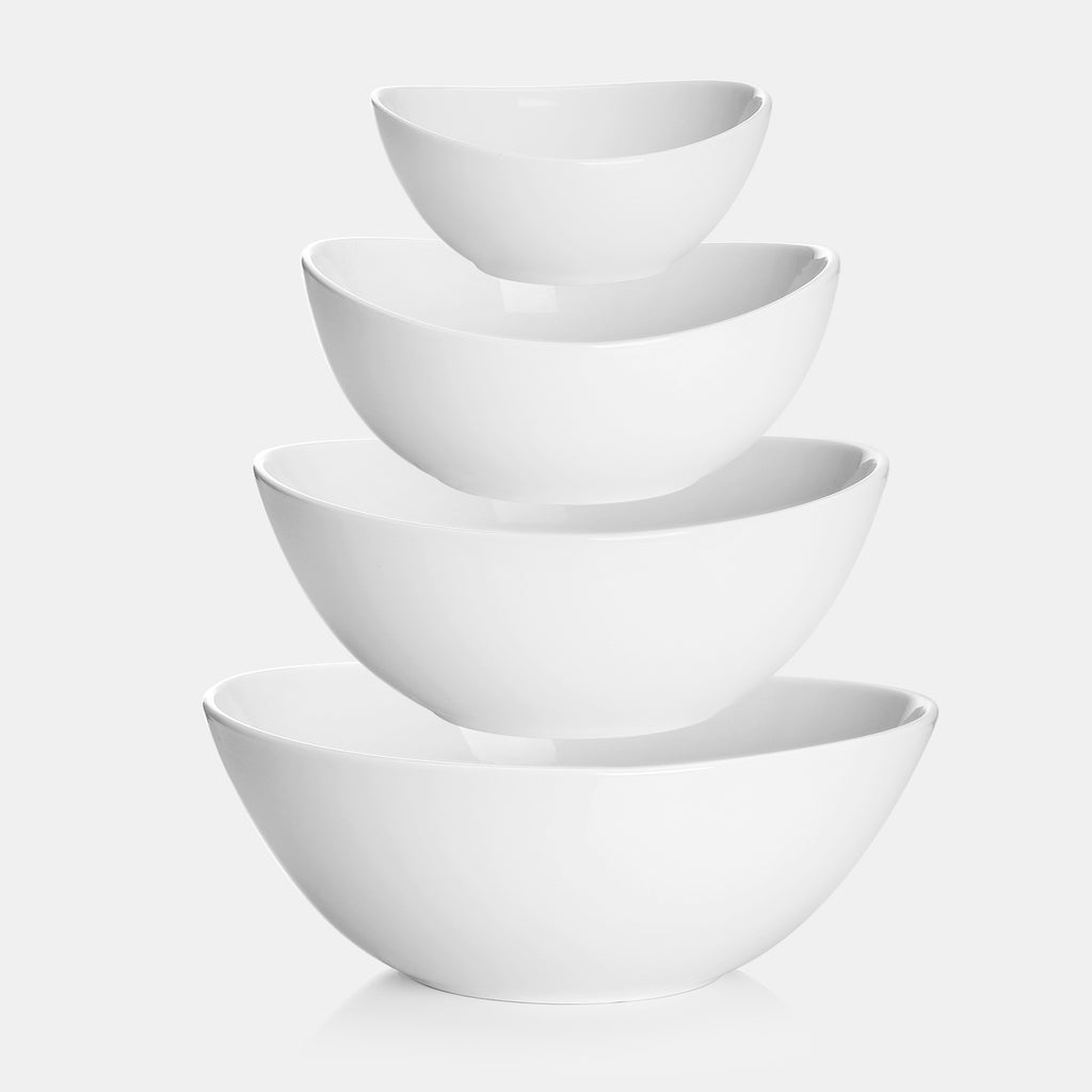4 Piece Curved Nesting Bowls