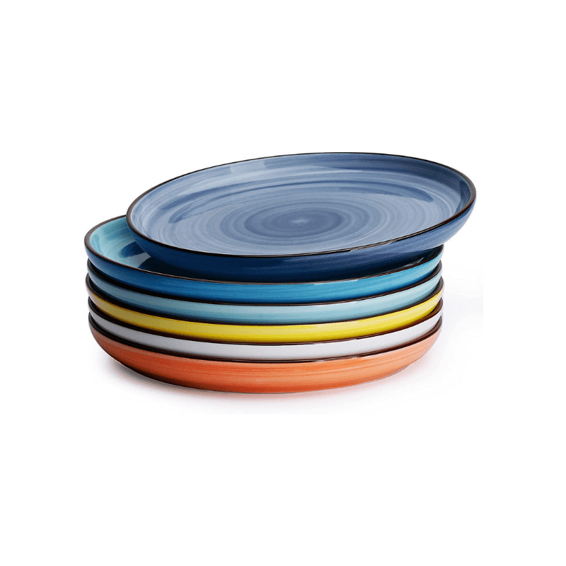 Hot Gradient Porcelain Plates