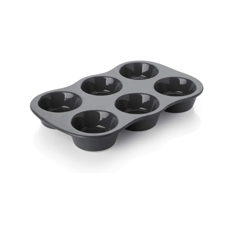 6 Cups Nonstick Popover Pans, Black Large Deep Cupcake Baking Pan for Oven  Muffin Cake Mold for Kitchen Baking - AliExpress